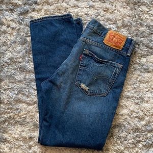 MEN LEVI STRAUSS & CO JEANS